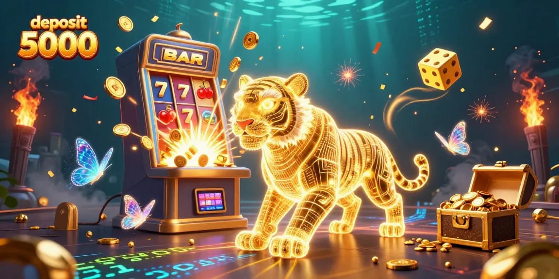 Experience thrilling gameplay with deposit 5000 in vibrant digital casino scene.