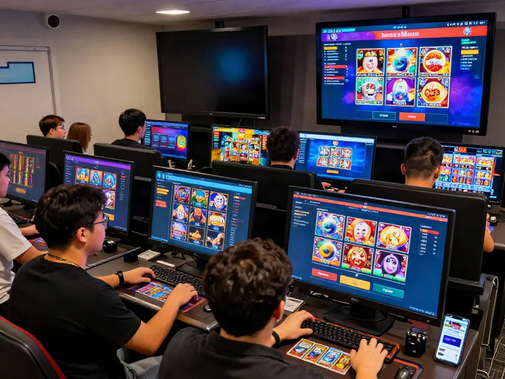 Vibrant gaming atmosphere at TX88, showcasing diverse players and engaging interfaces on https://tx88bet.vip/ for an immersive experience.