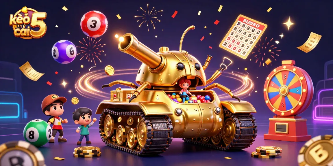 Experience thrilling wins at kèo nhà cái 5 with a vibrant casino adventure illustration.