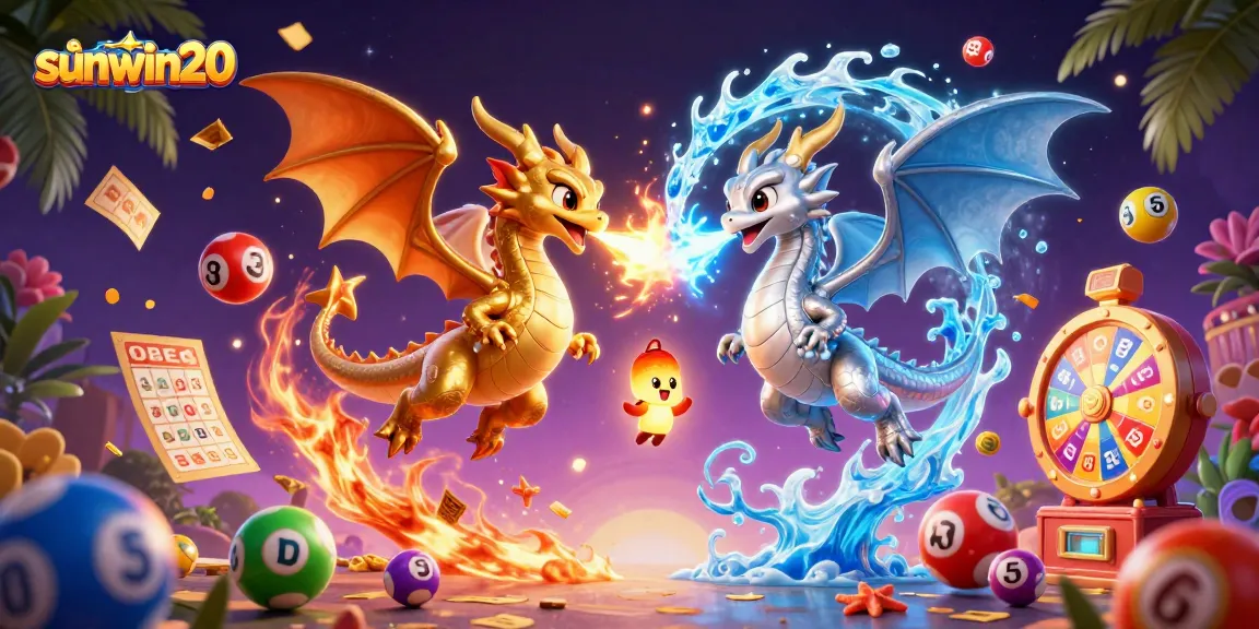 Engage with sunwin20's lively world of gaming, featuring dragons and dynamic lottery elements